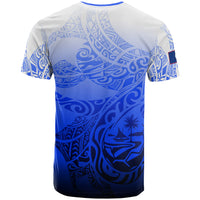 Guam Polynesian T Shirt Tribal Tattoo With Seal - Polynesian Pride