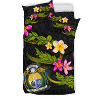 Nauru Polynesian Bedding Set - Plumeria Tribal - Polynesian Pride