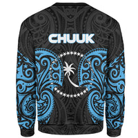 Chuuk Polynesian Sweater - Spirit Style Blue - Polynesian Pride
