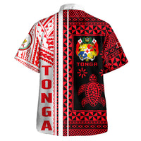 Tonga Matching Dress and Hawaiian Shirt Proud To be Tongan Polynesian Patterns with Kupesi - Polynesian Pride