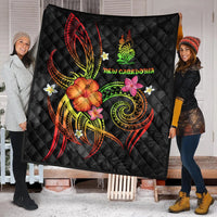 New Caledonia Polynesian Premium Quilt - Legend of New Caledonia (Reggae) - Polynesian Pride