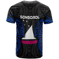 Palau Sonsorol Polynesian Custom T Shirt Palau Spirit - Polynesian Pride