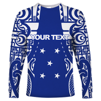 Gambier Islands Tribal Long Sleeve Shirt - LT12 - Polynesian Pride