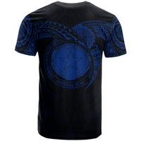 CNMI Polynesian T Shirt Full Color Heart Shield - Polynesian Pride