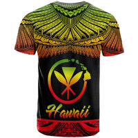 Hawaii Polynesian Custom T Shirt Hawaii Pride Reggae Version - Polynesian Pride