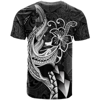 Polynesian Shark Tattoo Hawaii Tribal T Shirt LT12 - Polynesian Pride