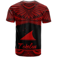 Tokelau Polynesian Custom T Shirt Tokelau Pride Red Version - Polynesian Pride