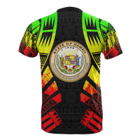 Hawaii T Shirt Hawaii Seal Polynesian Tattoo Reggae Style - Polynesian Pride