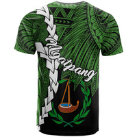 Palau Ngatpang Polynesian T Shirt Tribal Wave Tattoo - Polynesian Pride