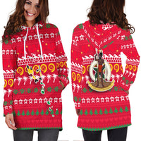 Vanuatu Christmas Hoodie Dress - Ugly Christmas - LT12 - Polynesian Pride