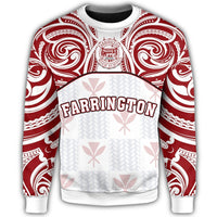 hawaiiSweat Shirt - Kanaka Farrington High School Sweat Shirt Demodern Style AH - Polynesian Pride