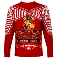 Mate Ma'a Tonga Sipi Tau Long Sleeve Shirt - LT12 - Polynesian Pride