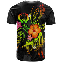 Pohnpei Polynesian Custom T Shirt Legend of Pohnpei (Reggae) - Polynesian Pride
