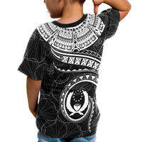 Pohnpei Polynesian T Shirt Pohnpei Waves (White) - Polynesian Pride