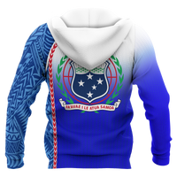 Samoa Hoodie Ocean Waves - Polynesian Pride