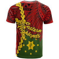 Papua New Guinea Eastern Highlands Province Polynesian T Shirt Tribal Wave Tattoo - Polynesian Pride