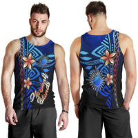 Marshall Islands Men's Tank Top - Vintage Tribal Mountain - Polynesian Pride