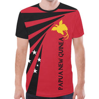 Papua New Guinea T Shirts Papua New Guinea Flag Th5 - Polynesian Pride