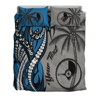 Yap Custom Personalized Bedding Set - Classical Coconut Tree - Polynesian Pride
