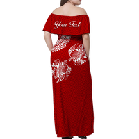 Custom Valentine Day Tonga Couple Love Matching Dress and Hawaiian Shirt Tongan Turtle LT12 - Polynesian Pride