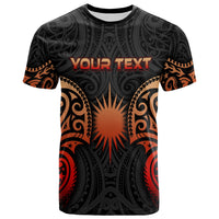 Marshall Islands Polynesian Custom T Shirt Spirit Red Version Unisex Red - Polynesian Pride