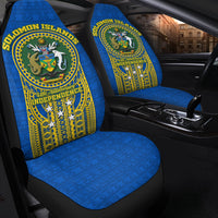 Solomon Islands Independence Anniversary 44th Years Car Seat Covers - LT12 - Polynesian Pride