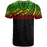 Poly Custom T shirt Polynesian Reggae Version - Polynesian Pride