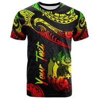 Tonga Polynesian Custom T Shirt Polynesian Tattoo Reggae Version Unisex Reggae - Polynesian Pride