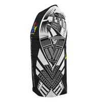 Cook Islands T Shirt Polynesian Coat of Arms Polynesian Tattoo Style - Polynesian Pride