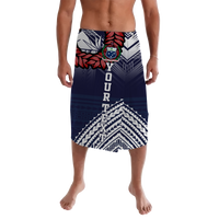 Custom Samoan Lavalava Ula Fala Art LT12 Lavalava Green - Polynesian Pride