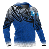 Yap Micronesia Hoodie Tattoo Pattern - Polynesian Pride