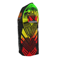 Papua New Guinea T Shirt Papua New Guinea Coat Of Arms Polynesian Tattoo Reggae Style - Polynesian Pride