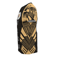 Niue T Shirt Niue Seal Polynesian Tattoo Gold Style - Polynesian Pride