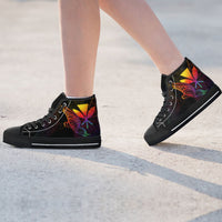 Hawaii Kanaka Maoli High Top - Butterfly Polynesian Style - Polynesian Pride