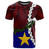 Papua New Guinea Milne Bay Province Polynesian Custom T Shirt Tribal Wave Tattoo Unisex Blue - Polynesian Pride