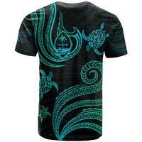 Guam T Shirt Polynesian Turtle With Pattern - Polynesian Pride