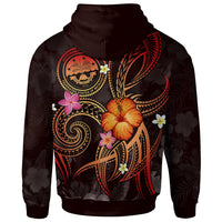 Federated States of Micronesia Polynesian Custom Hoodie Legend of FSM (Red) - Polynesian Pride