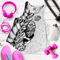 (Custom Personalised) New Zealand Maori All Black Rugby Women Tank Top - LT2 - Polynesian Pride