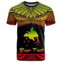 Papua New Guinea Polynesian Custom T Shirt Papua New Guinea Pride Reggae Version Unisex Art - Polynesian Pride
