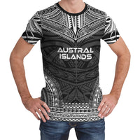 Austral Islands T Shirt Austral Islands Polynesian Chief Black Version Unisex Black - Polynesian Pride