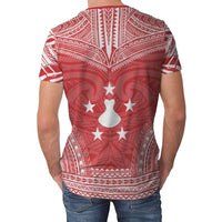 Austral Islands T Shirt Austral Islands Polynesian Chief Red Version - Polynesian Pride