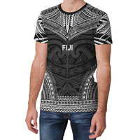 Fiji T Shirt Fijian Polynesian Chief Black Version - Polynesian Pride