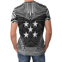 Gambier Islands T Shirt National Polynesian Chief Black Version - Polynesian Pride