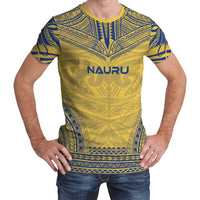 Nauru Unisex T Shirt Nauru Polynesian Chief Yellow Version Unisex Yellow - Polynesian Pride