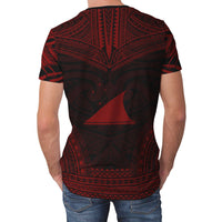 Tokelau T Shirt Tokelauan Polynesian Chief Red Version - Polynesian Pride