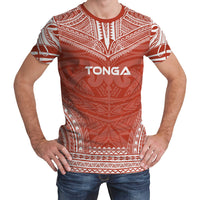Tonga T Shirt Tonga Polynesian Chief Red Version Unisex Red - Polynesian Pride