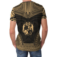 Tonga T Shirt Tonga Polynesian Chief Gold Version - Polynesian Pride