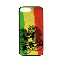 Papua New Guinea Coat Of Arms Phone Case One Size iPhone 8 plus (5.5") Reggae - Polynesian Pride