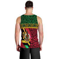 Vanuatu Dreamy Men Tank Top Flag and Pattern LT13 - Polynesian Pride