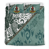 Vanuatu Bedding Set - Leaves And Turtles - Polynesian Pride
